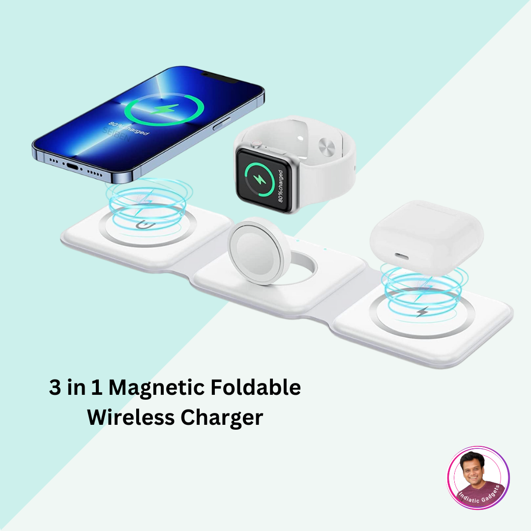 You are currently viewing 3 in 1 Magnetic Foldable Wireless Charger