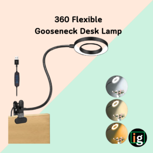 Read more about the article 360 Flexible Gooseneck Desk Lamp⁠