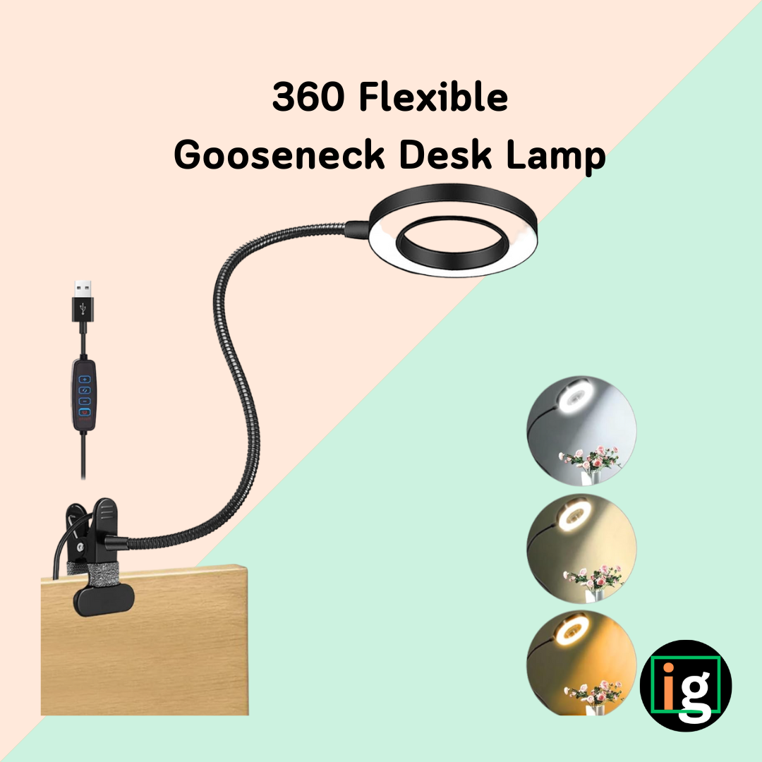 You are currently viewing 360 Flexible Gooseneck Desk Lamp⁠