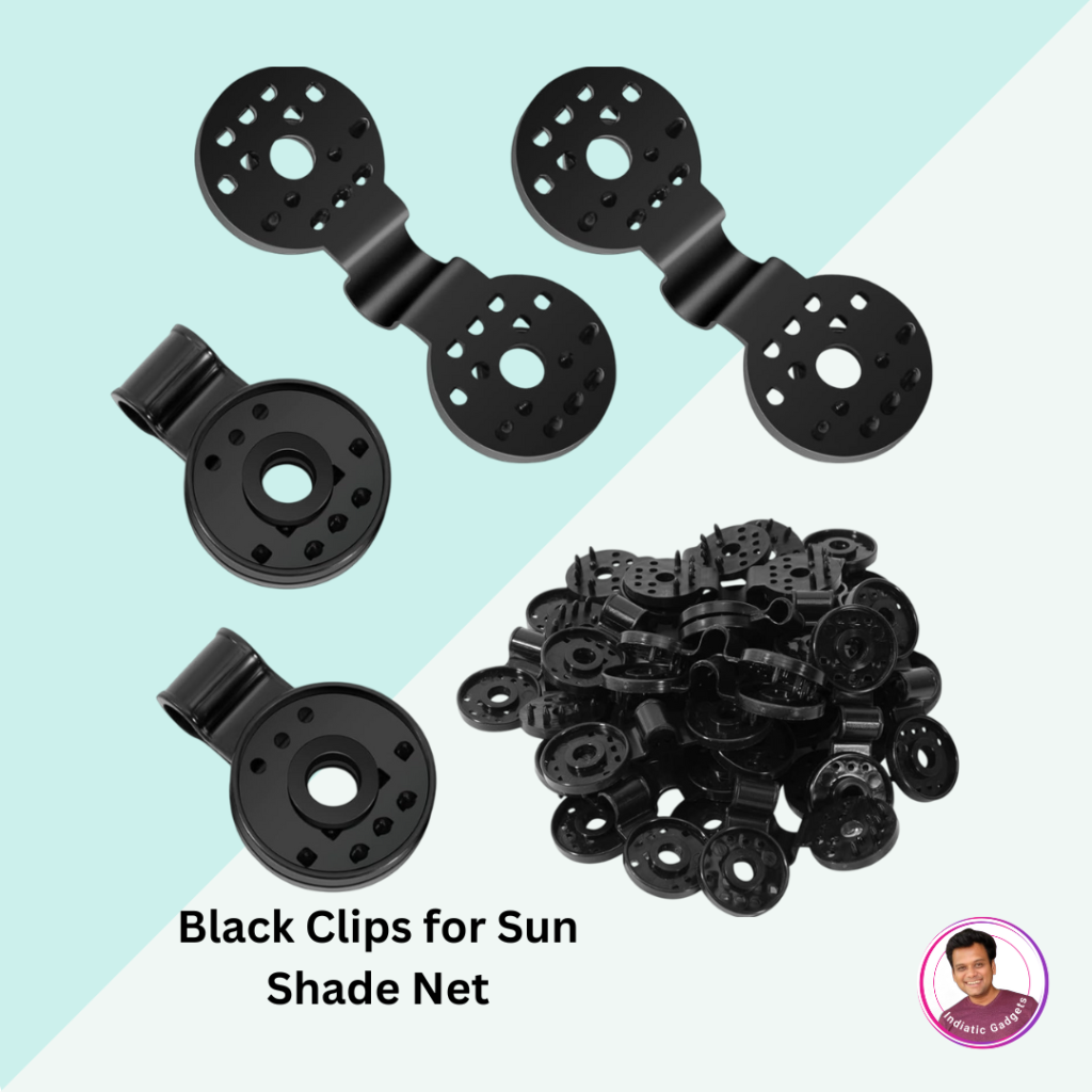 Read more about the article Black Clips for Sun Shade Net