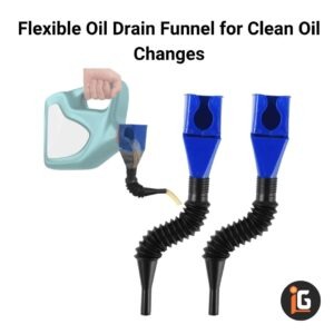 Read more about the article Flexible Oil Drain Funnel for Clean Oil Changes