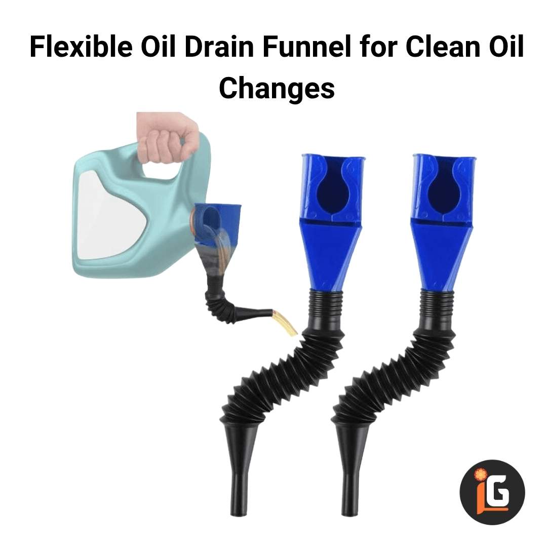 You are currently viewing Flexible Oil Drain Funnel for Clean Oil Changes