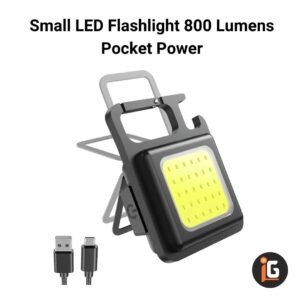 Read more about the article Small LED Flashlight 800 Lumens Pocket Power