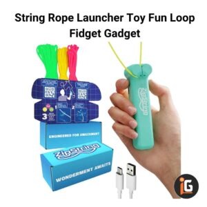 Read more about the article String Rope Launcher Toy Fun Loop Fidget Gadget