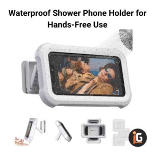 Read more about the article Waterproof Shower Phone Holder for Hands-Free Use