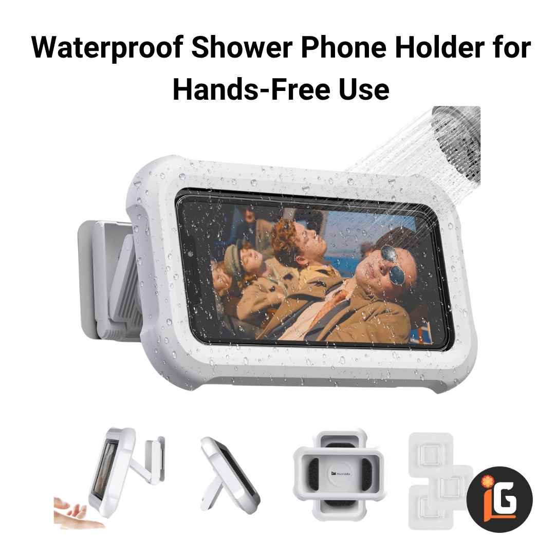 You are currently viewing Waterproof Shower Phone Holder for Hands-Free Use
