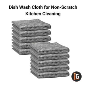 Read more about the article Dish Wash Cloth for Non-Scratch Kitchen Cleaning