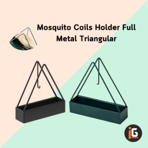 Read more about the article Mosquito Coils Holder Full Metal Triangular