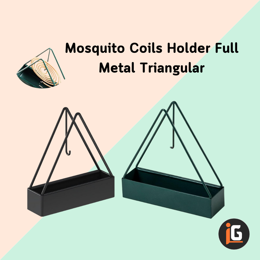 You are currently viewing Mosquito Coils Holder Full Metal Triangular