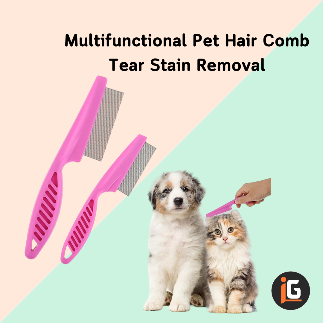 You are currently viewing Multifunctional Pet Hair Comb Tear Stain Removal