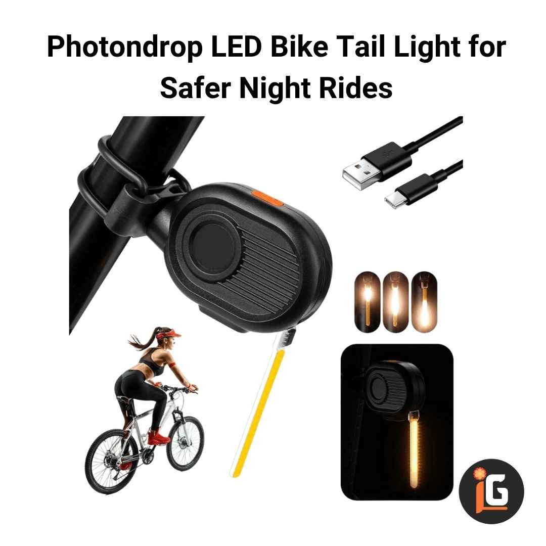 You are currently viewing Photondrop LED Bike Tail Light for Safer Night Rides