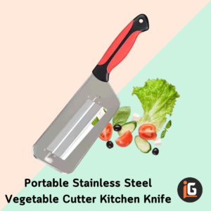 Read more about the article Portable Stainless Steel Vegetable Cutter Kitchen Knife