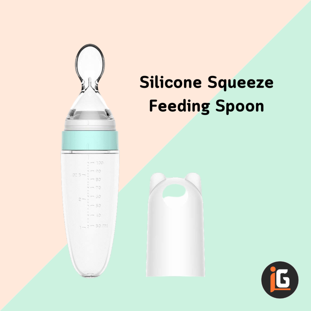 Read more about the article Silicone Squeeze Feeding Spoon For Baby, BPA Free