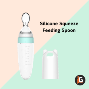Read more about the article Silicone Squeeze Feeding Spoon For Baby, BPA Free