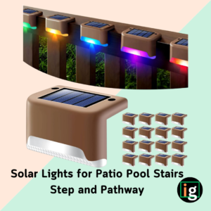 Read more about the article Solar Lights for Patio Pool Stairs Step and Pathway