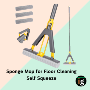 Read more about the article Sponge Mop for Floor Cleaning Self Squeeze