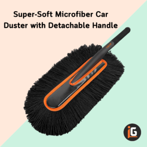 Read more about the article Super-Soft Microfiber Car Duster with Detachable Handle