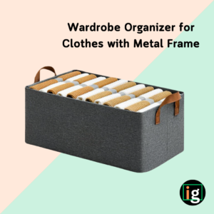 Read more about the article Wardrobe Organizer for Clothes with Metal Frame