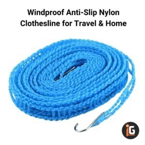 Read more about the article Windproof Anti-Slip Clothesline for Home & Travel