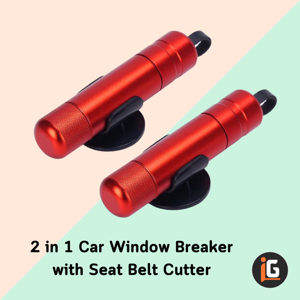 Read more about the article 2 in 1 Car Window Breaker with Seat Belt Cutter