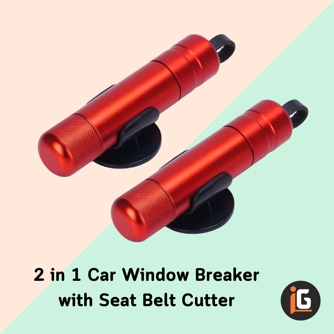 You are currently viewing 2 in 1 Car Window Breaker with Seat Belt Cutter