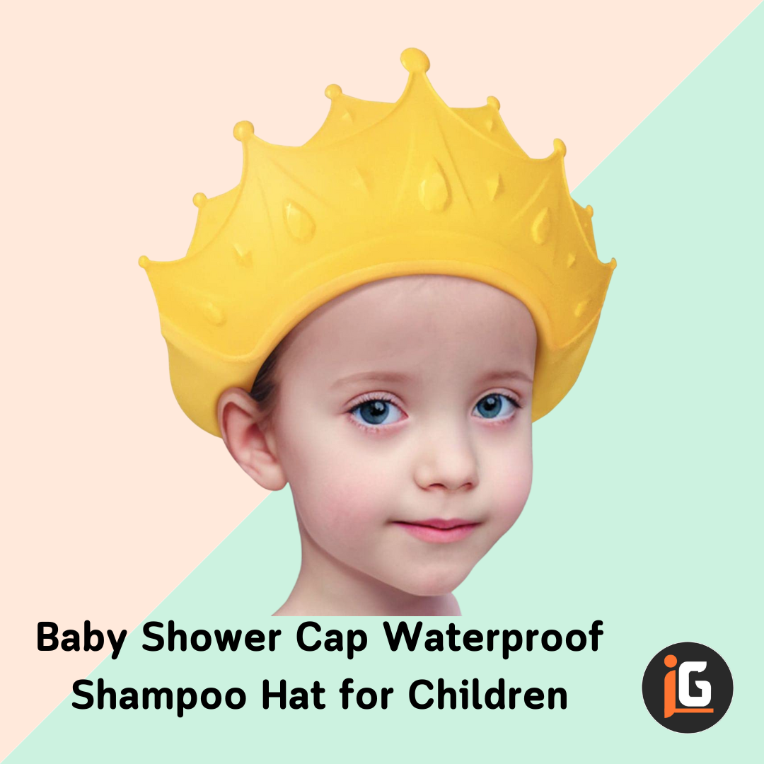 You are currently viewing Baby Shower Cap Waterproof Shampoo Hat for Children