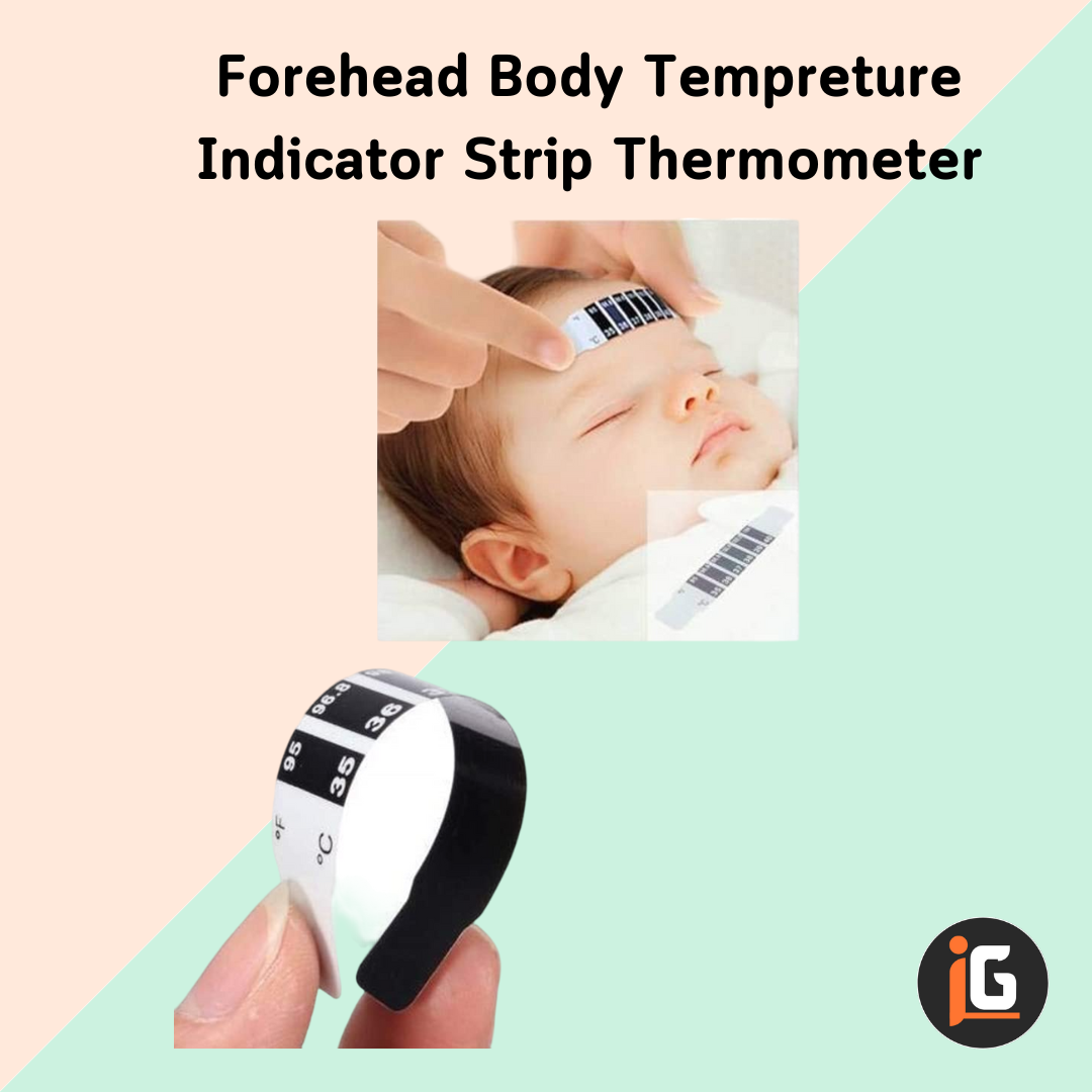You are currently viewing Forehead Body Tempreture Indicator Strip Thermometer
