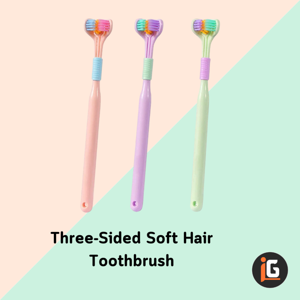 Read more about the article Three-Sided Soft Hair Toothbrush