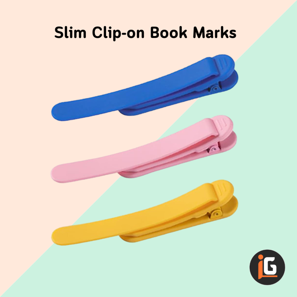 Read more about the article Slim Clip-on Book Marks