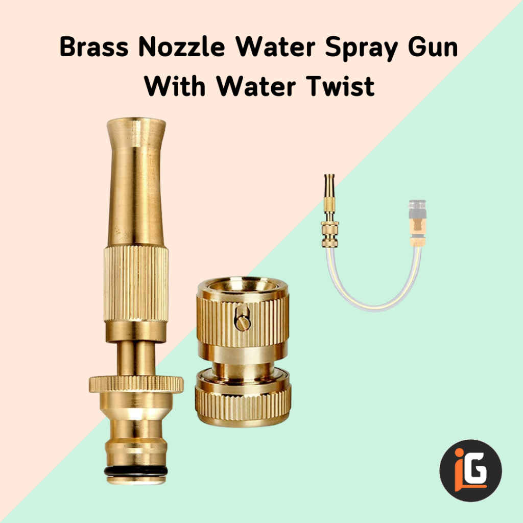 Read more about the article Brass Nozzle Water Spray Gun With Water Twist