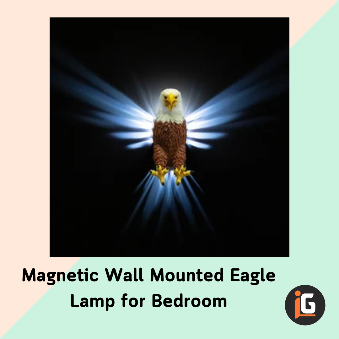 You are currently viewing Magnetic Wall Mounted Eagle Lamp for Bedroom