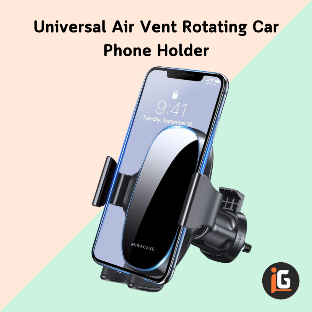 Read more about the article Universal Air Vent Rotating Car Phone Holder⁠