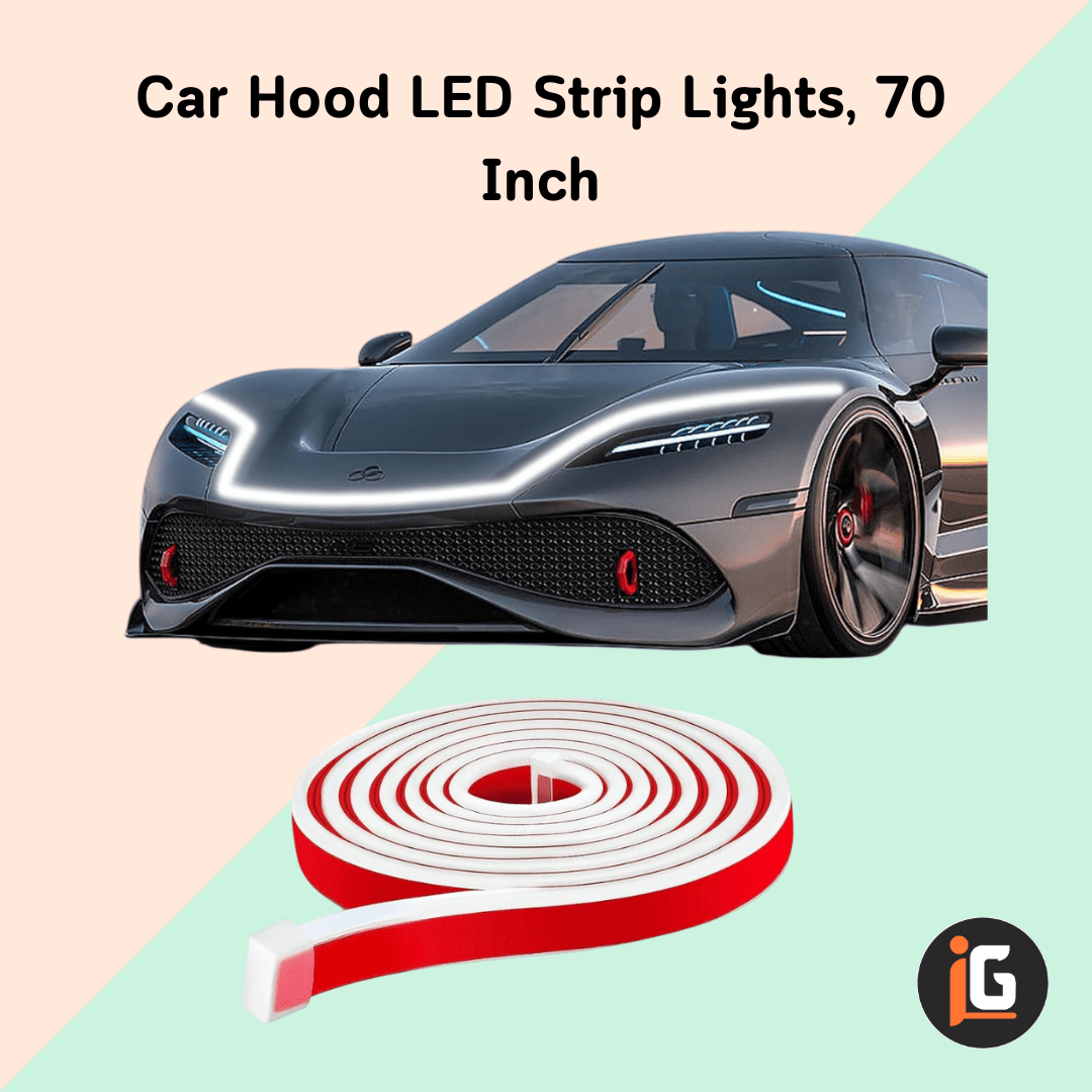 You are currently viewing Car Hood LED Strip Lights, 70 Inch