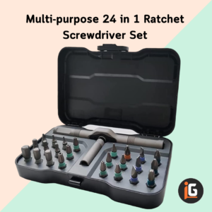 Read more about the article Multi-purpose 24 in 1 Ratchet Screwdriver Set