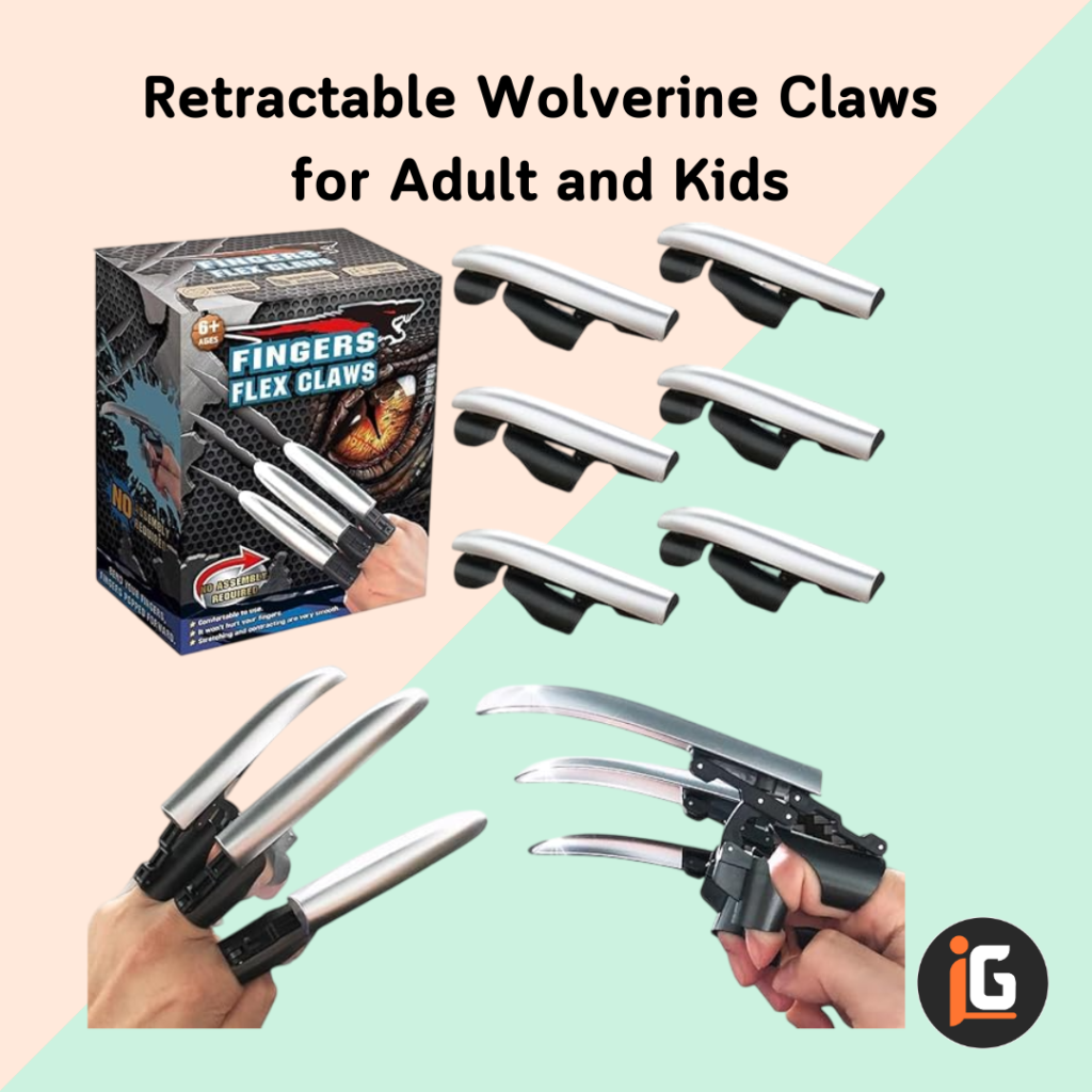 Read more about the article Retractable Wolverine Claws for Adult and Kids