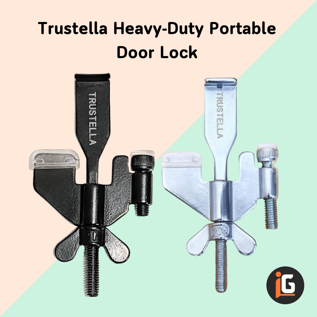 You are currently viewing Trustella Heavy-Duty Portable Door Lock