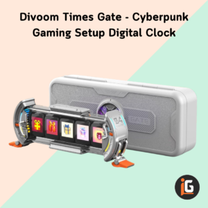 Read more about the article Divoom Times Gate – Cyberpunk Gaming Setup Digital Clock