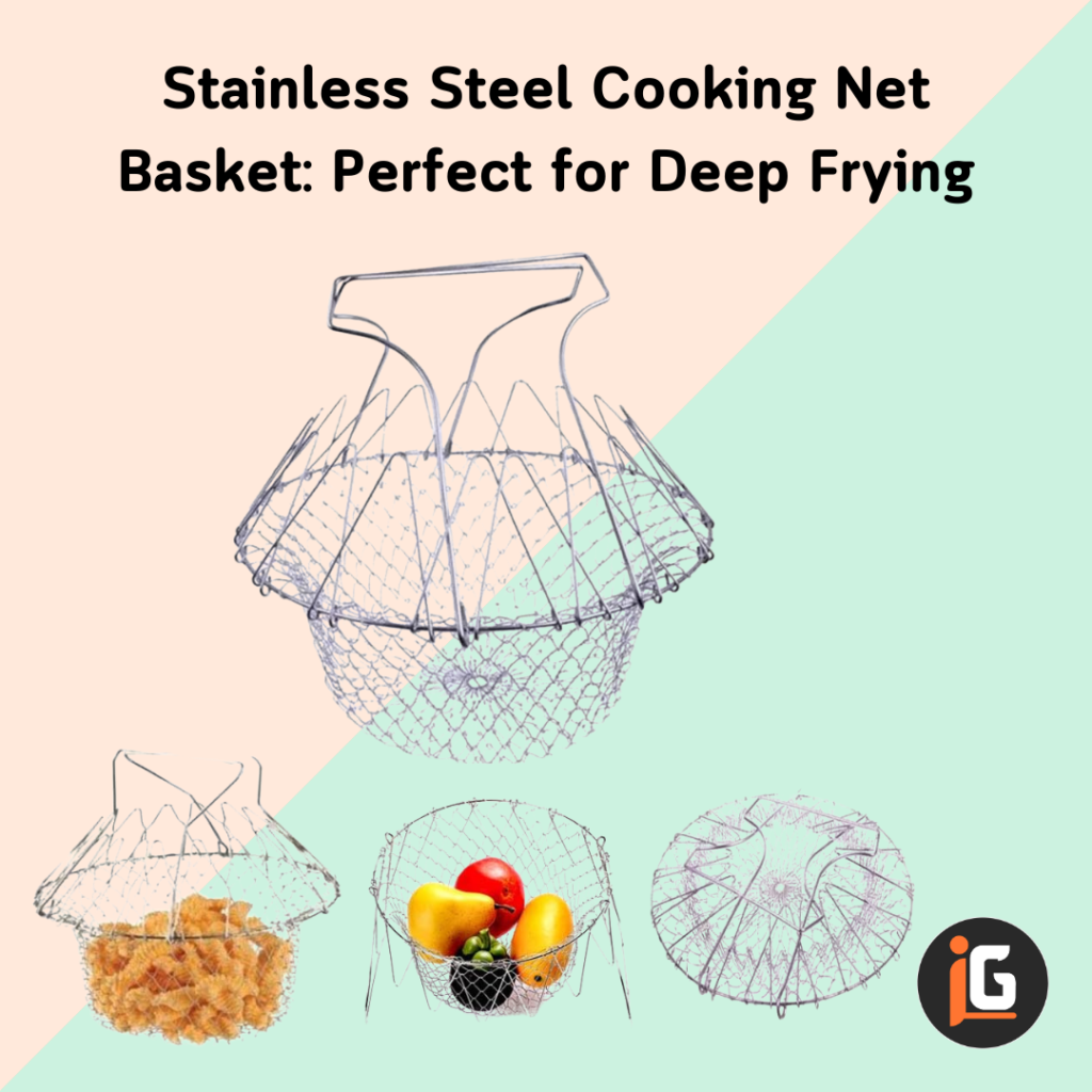 Read more about the article Stainless Steel Cooking Net Basket: Perfect for Deep Frying