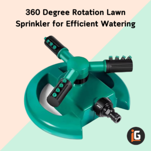 Read more about the article 360 Degree Rotation Lawn Sprinkler for Efficient Watering