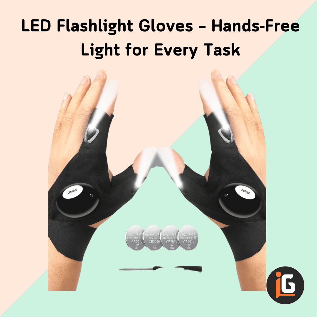 You are currently viewing LED Flashlight Gloves – Hands-Free Light for Every Task
