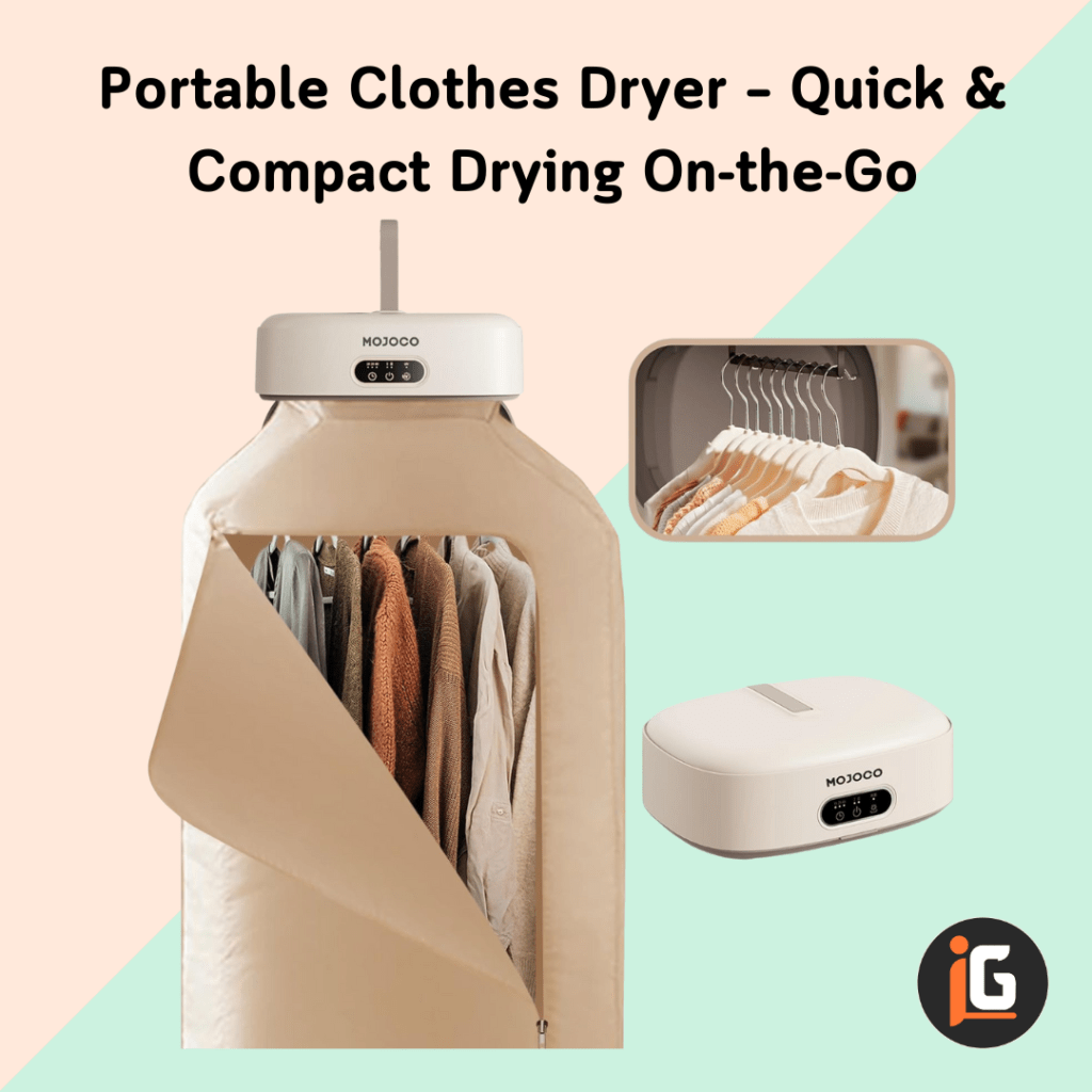 Read more about the article Portable Clothes Dryer – Quick & Compact Drying On-the-Go