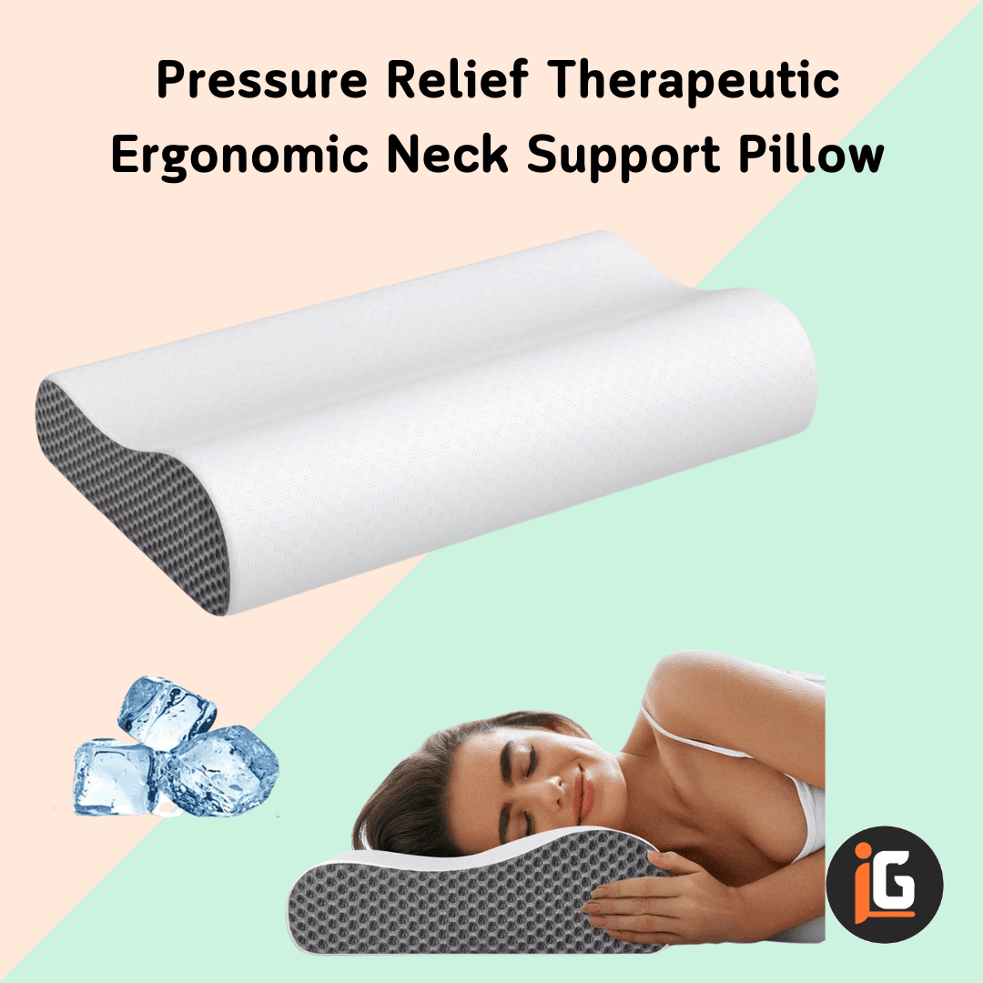 You are currently viewing Pressure-Relief Therapeutic Ergonomic Neck Support Pillow