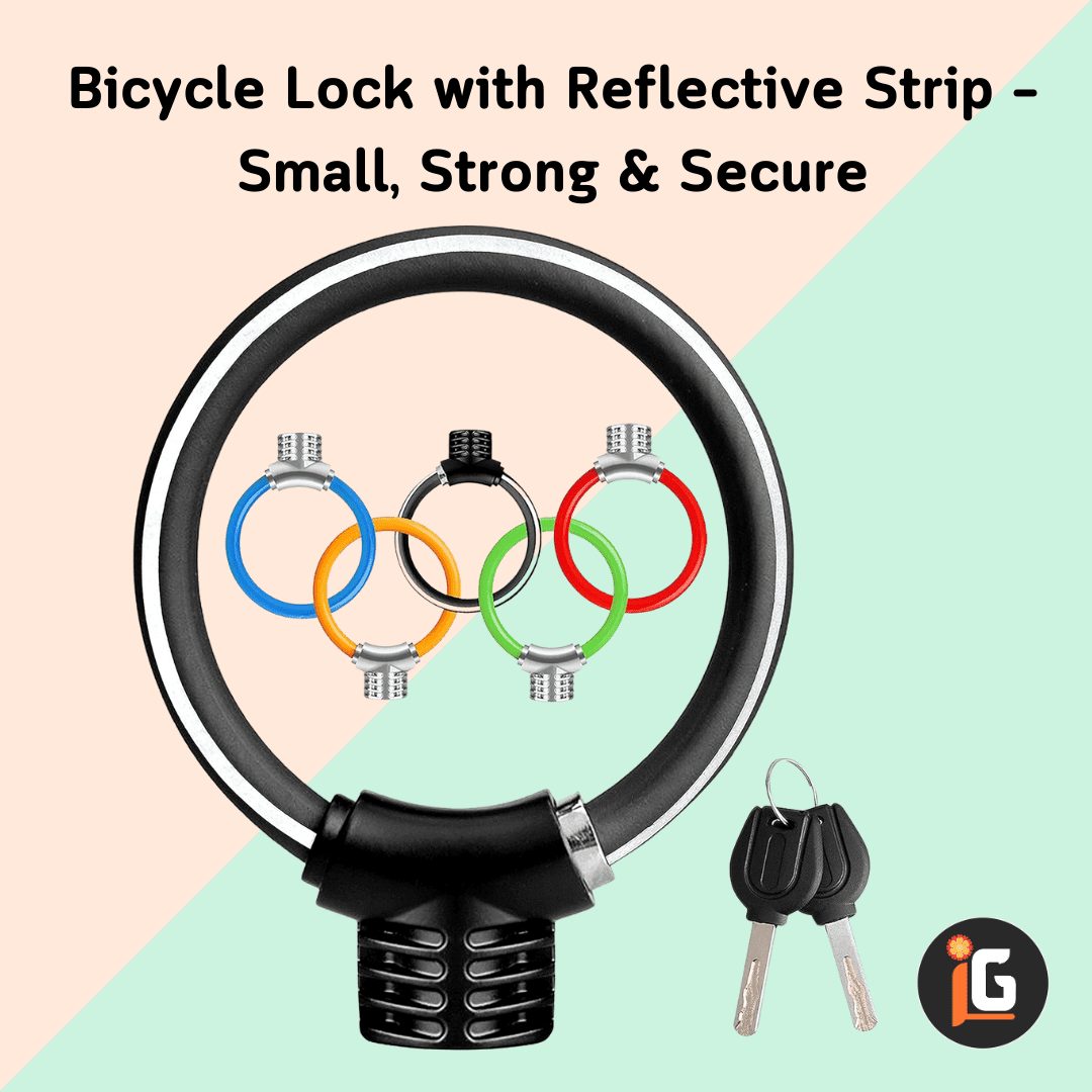 You are currently viewing Bicycle Lock with Reflective Strip – Small, Strong & Secure