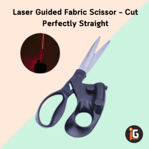 Read more about the article Laser Guided Fabric Scissor – Cut Perfectly Straight
