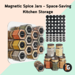 Magnetic Spice Jars – Space-Saving Kitchen Storage
