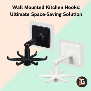 Read more about the article Wall Mounted Kitchen Hooks: Ultimate Space-Saving Solution