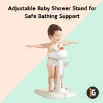 Adjustable Baby Shower Stand for Safe Bathing Support