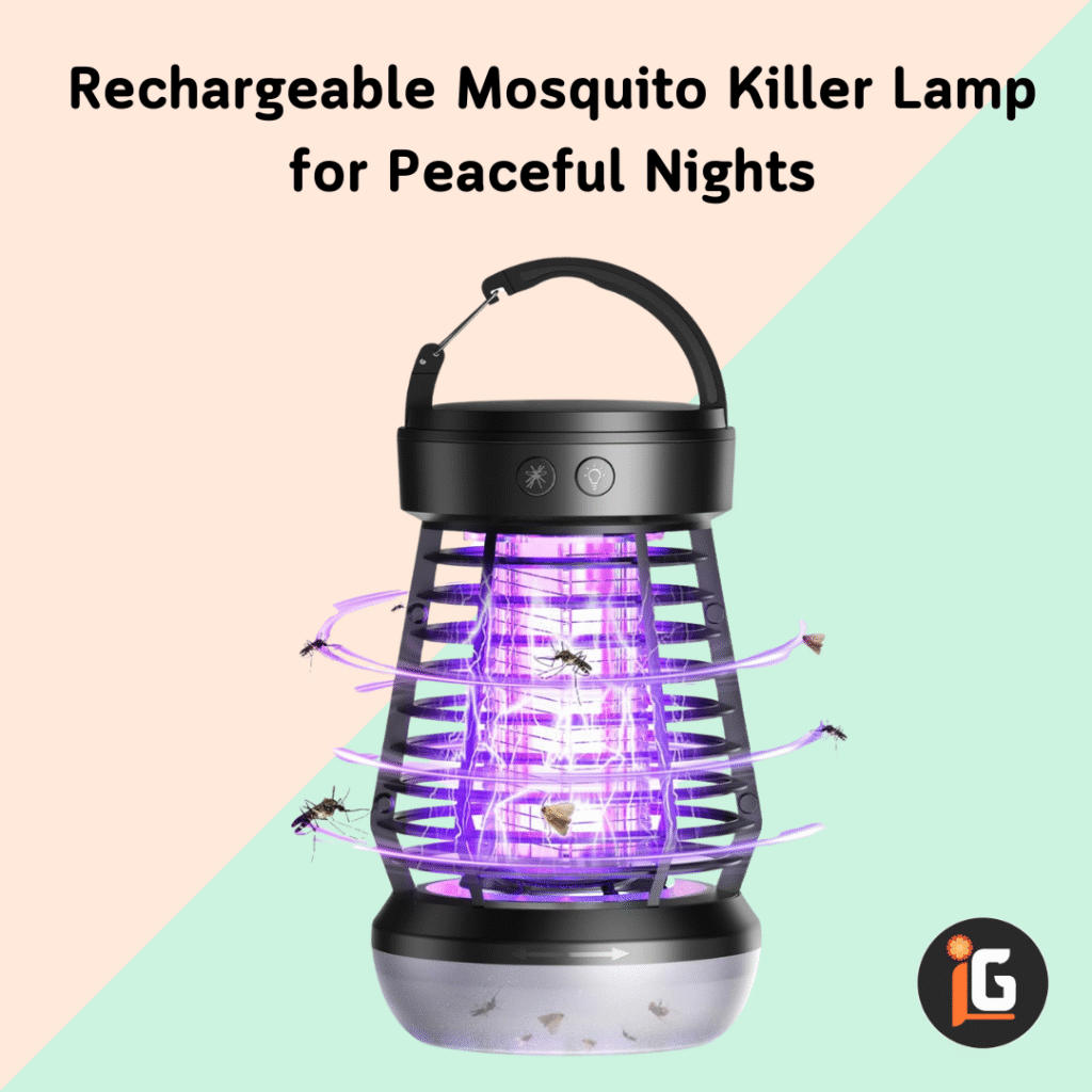 Read more about the article Rechargeable Mosquito Killer Lamp for Peaceful Nights