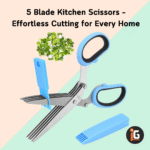 5 Blade Kitchen Scissors – Effortless Cutting for Every Home