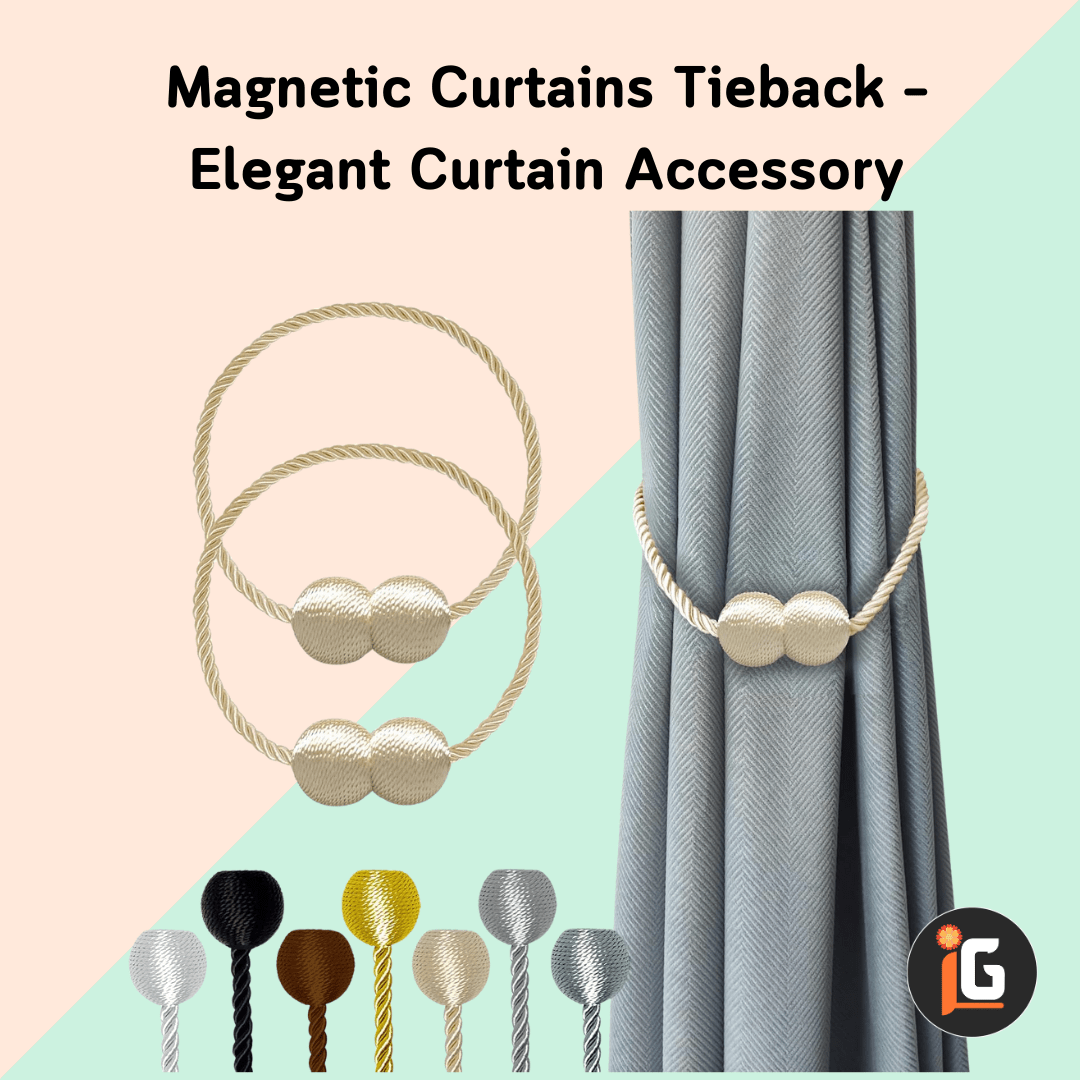 You are currently viewing Magnetic Curtains Tieback – Elegant Curtain Accessory